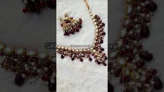 New bride jewelry set✨️👑 /kundan bridal set #jewellery #newcollection #bridaljewellery