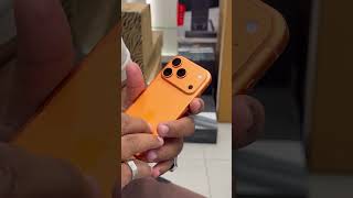 Iphone 17pro orange #unboxing #iphoneunboxing #iphoneunbox #techunboxing #techalert #top5tech #10k