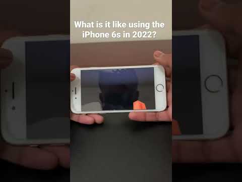 What is it like using the iPhone 6s in 2022? | #shorts #iphone #information #iphone6s #2022