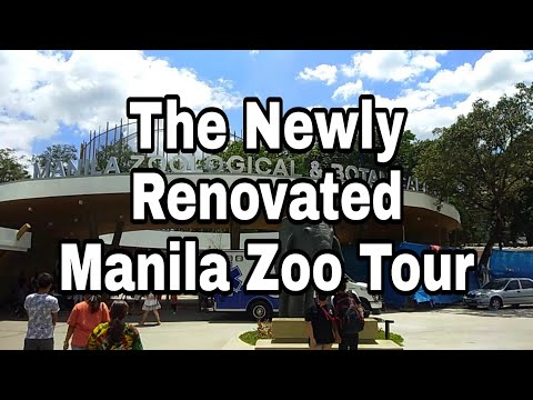 The New Manila Zoo | Manila Zoological and Botanical Garden Tour