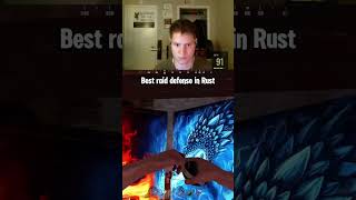 Best raid defense in Rust #rust #rustraid #rustraiddefence #rustpvp #rustfunnymoments