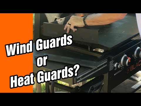 Blackstone Griddle Wind Guard / Heat Guard Test - JD3