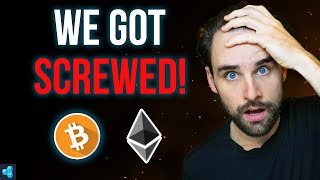🔴U.S. Infrastructure Bill: Crypto Got Screwed!