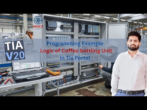 TIA Portal Programming Example 1   Logic for Coffee bottling Unit