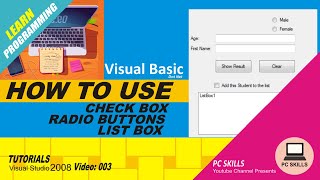 Visual Basic Dot Net Tutorial for Beginners Video 003