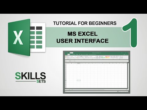 Excel - Class 1 - User Interface - Tutorial For Beginners #excel #exceltutorialforbeginners