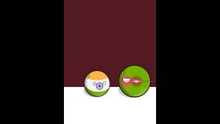 Bangladesh vs India #countryballs #shorts