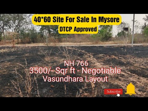40*60 Site For Sale In Mysore | Properties In Mysore And Bangalore