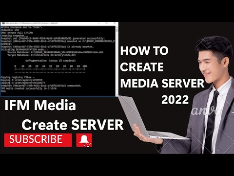 How to Create Media in Server 2022 🔥| How to Create IFM | 🔥Sarver 2022 में  Media कैसे Banaye करें..