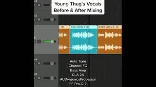 young thug - wyclef jean (before and after mixing)#ysl#yslrecords#slatt#slime#youngthugtypebeat