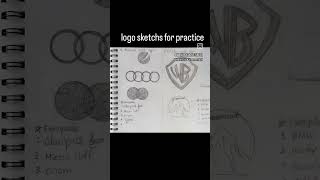 Logo sketchs for practice #logodesigner #brand (This is sketchs for practice to upcoming logo creat)