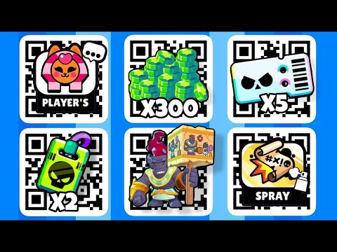 Brawl Stars QR Codes 2025 | Free Gifts, Brawl Pass Plus, & More!