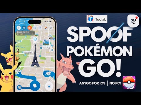 Pokemon Go Spoofer 2025 | No Computer iOS & Android GPS Changer 📍 iToolab AnyGo