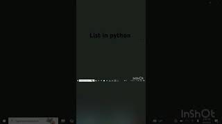 List in python #list #pythonproject #pythontutorial #python