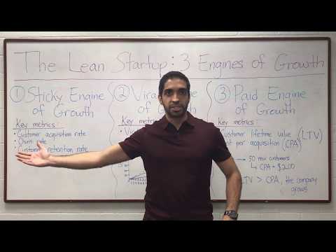 The Lean Startup - 3 Engines of Growth