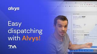 Easy Dispatching with Alvys! - TVA Logistics Testimonial