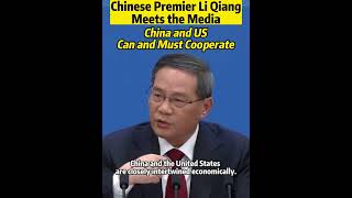 Chinese Premier Li Qiang says China and US can and must cooperate#china #USA #twosessions
