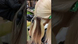 How to remove tape hair extensions