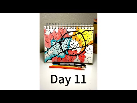 Overcoming Resistance: How Repetition Transforms Your Mind Through Neurographic Art. Day 11.