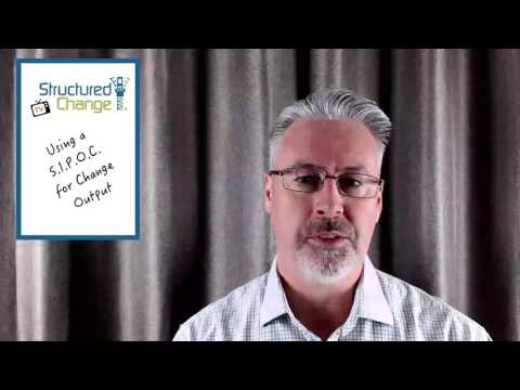 SIPOC for Change (Part 3 - Output)