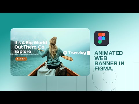 Animate a Web Banner in Figma.