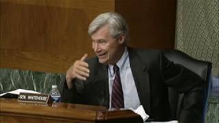Sen. Whitehouse on Coastal Infrastructure Development in Senate EPW