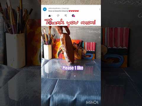 মাটির থালার ওপর শ্রী কৃষ্ণের ছবি আঁকলাম।।#youtubeshorts #littlekrishna #like #shortvideo