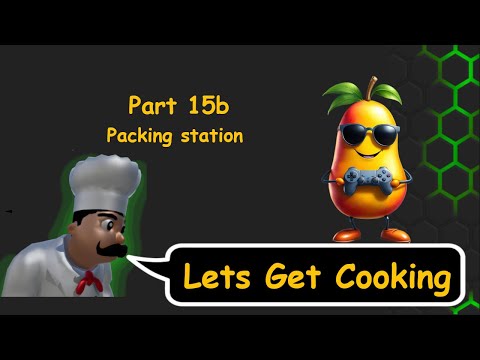 Unreal Engine 5 Cooking game (Let's Get Cooking) Part 15b food packing station