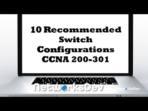 10 Recommended and Compulsory catalyst  Switch Configurations
