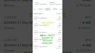 BANKEX EXPIRY DAY 19K PROFIT BOOKED #profit #BANKEX #banknifty #intraday #jackpotcalls #trading