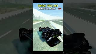 BRIDGE JUMP TEST - BeamNG.Drive  #beamngdrive  #beamng  #carcrashes  #survivalchance  #automobile