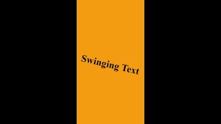 How to Create a Swinging Text Animation with HTML & CSS | ASMR Coding Tutorial