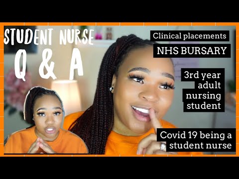 3RD YEAR NURSING STUDENT Q & A | ADULT NURSING STUDENT | STUDENT NURSE (UK) | NHS JOB , COVID 19.