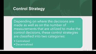 CS621 Short Lecture 02 | Week 7 | Control Strategy Centralized Decentralized |CS621| #KatHack #CS621