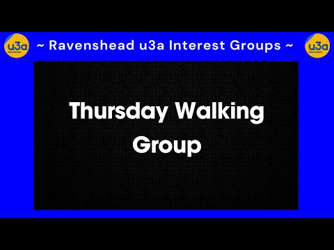 Ravenshead u3a’s Thursday Walking Group are one our many Activity and Interest Groups……
