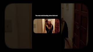 The most mind blowing mirror trick 😱#moviescene #clips #shorts