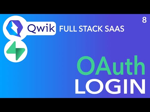 Qwik JS Full Stack App | OAuth with Supabase and GitHub Provider | Part 8