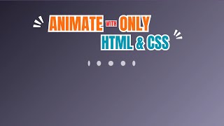 Loading Animations Effects Only HTML & CSS | CSS Spinner Animation