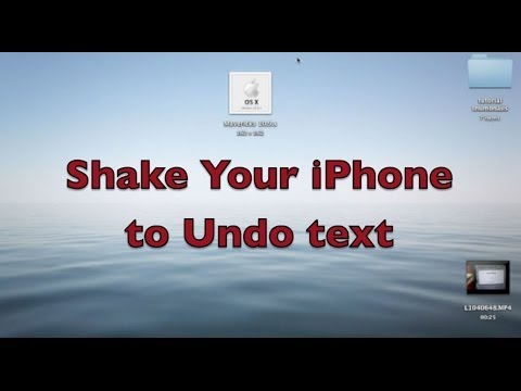 T Apple Tutorial Shake Your IPhone to Undo Typing