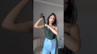 VIRAL DIY Longsleeve Top Style Hack for Summer #stylehack #diyhack #calmdown #summerstyle #fashion