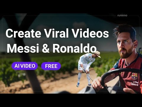 How to Create Viral Messi and Ronaldo Videos Using AI