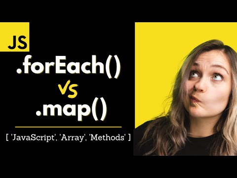 forEach vs Map in JavaScript?!