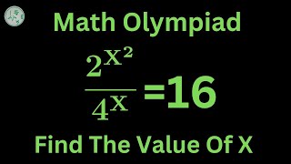 Math Olympiad | A Nice Exponential Problem  😊#Mamta maam #exponentialproblem #matholympaid#maths