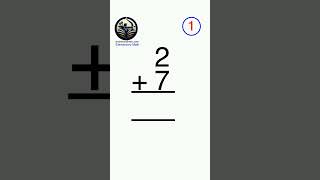 Elementary math. 2 + 7  #addition #gk #elementarymath #elementary #quiz #mathforchildren