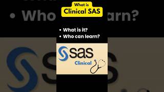 What is Clinical SAS? Software Course Details #clinicalsas #sasprogramming #datanalytics