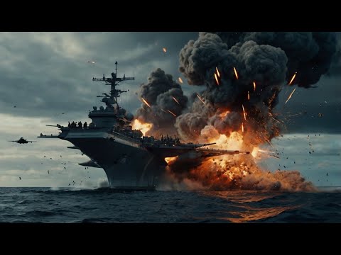 85 Planes vs 2 Warships