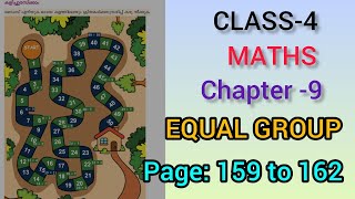 CLASS-4/MATHS/PAGE : 159 TO 162/CHAPTER -9/EQUAL GROUP /FULL ACTIVITIES 💯