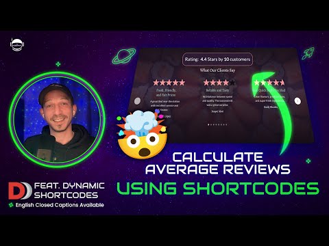 Display Real-Time Average Rating & Review Counts in Bricks Builder using Dynamic Shortcodes