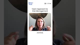 Team Approach to Risk Management ~ Team Management  #shorts #foryou #bettertech #cybersecurity