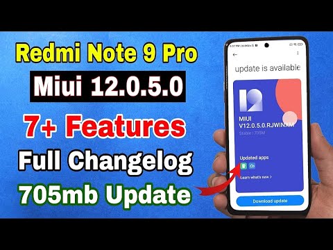 Redmi note 9 Pro Miui 12.0.5.0 new update, new features | Miui 12.5 | redmi note 9 pro new update